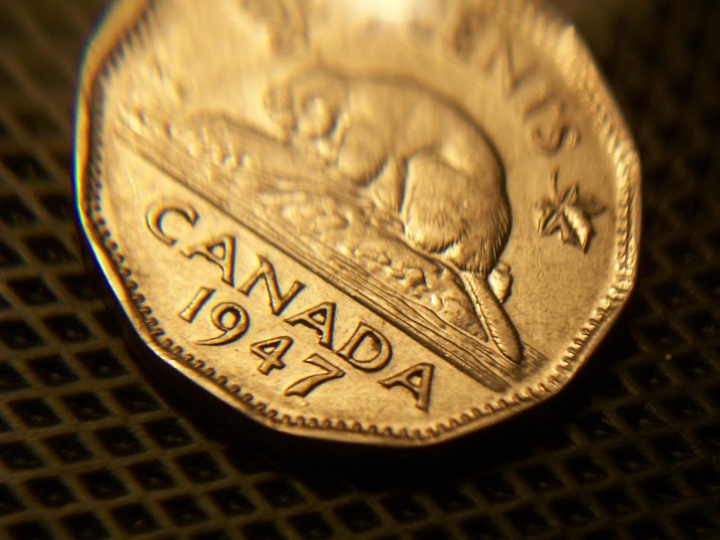 1947-5cent-Dot-/No-Dot/-Leaf-No-Leaf